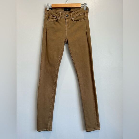 VINCE Women's Khaki Skinny Pants - Picture 1 of 11